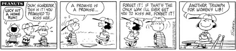 Illustration for article titled How Peanuts Used Lucy and Schroeder To Explore Dysfunctional Relationships